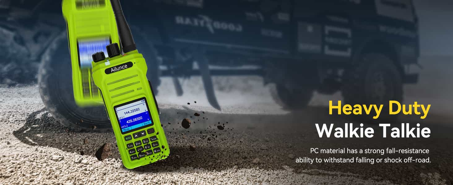 ailunce ha1g Rugged Walkie Talkie