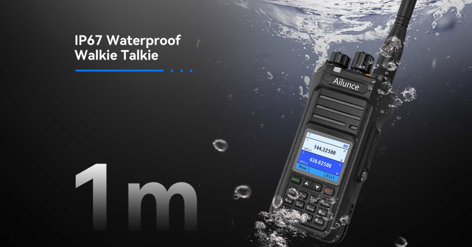 ha1uv IP67 Waterproof and Dustproof