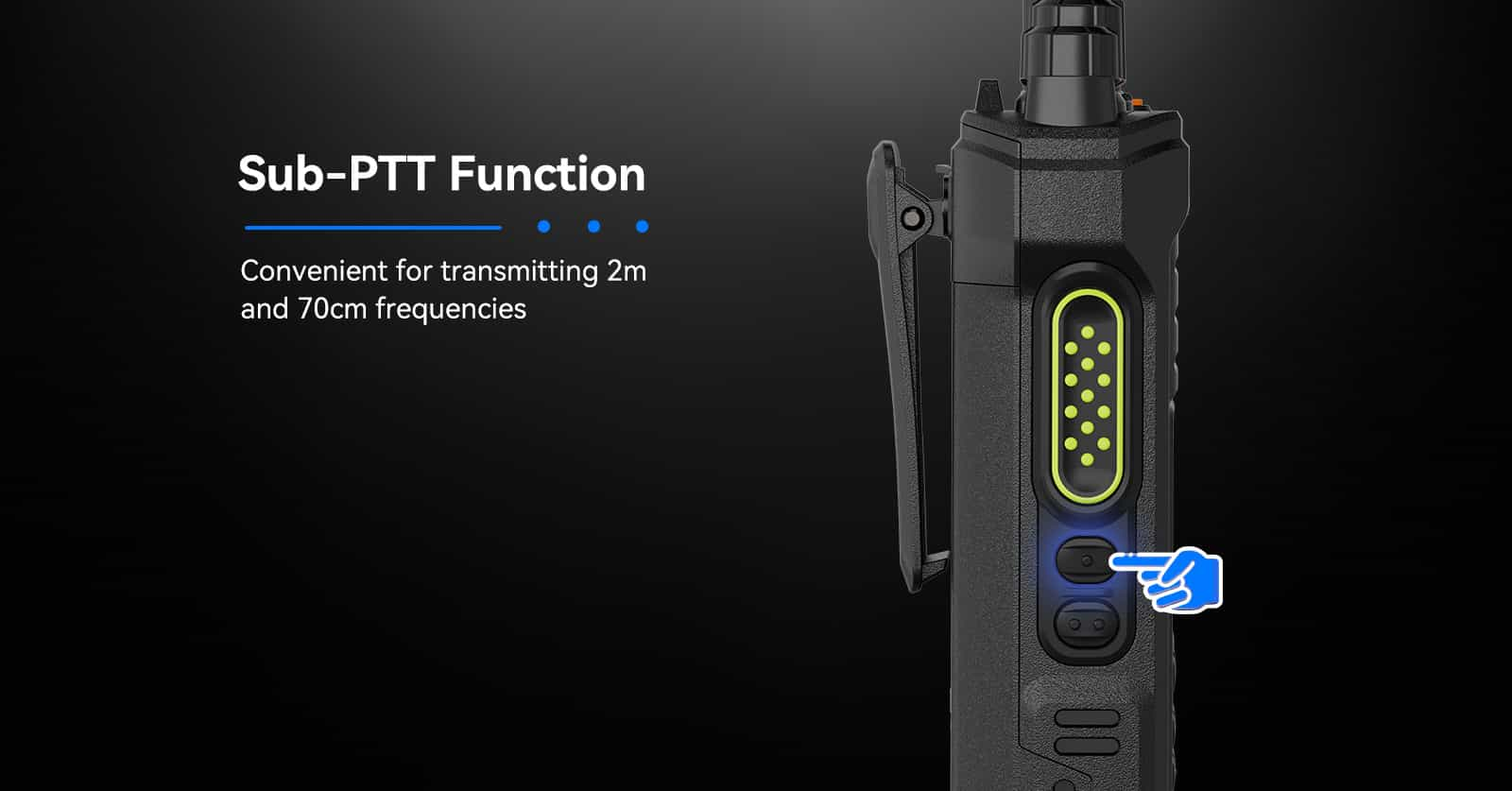 Ailunce HA1UV Sub-PTT function