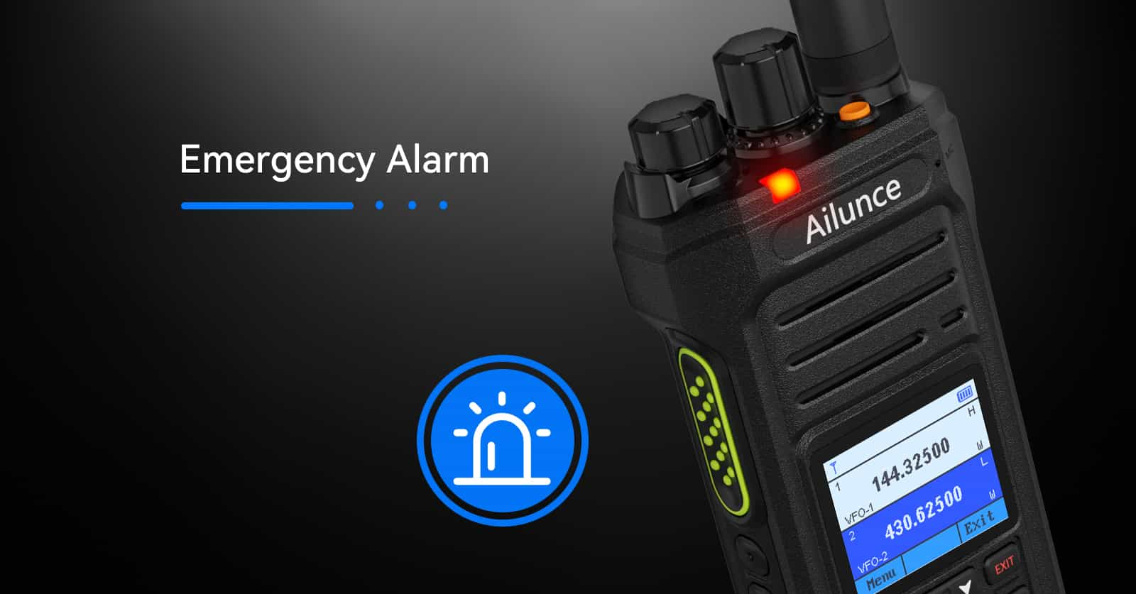 Ailunce HA1UV Emergency Alarm